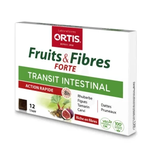 Ortis Fruits & Fibres Forte Cube à Mâcher B/12