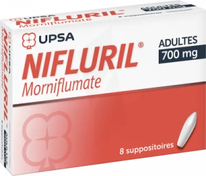Nifluril Adultes 700 Mg, Suppositoire