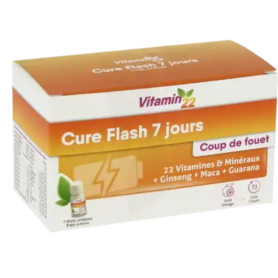 Vitamin'22 Solution Buvable Orange 7 Fl/30ml à Blaye
