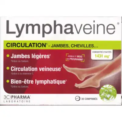 Lympha Veine 30 Cpr à Toulouse