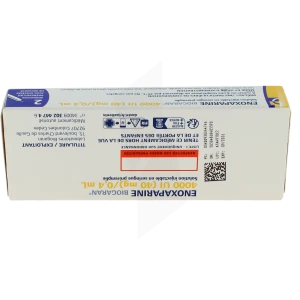 Enoxaparine Biogaran 4000 Ui (40 Mg)/0,4 Ml, Solution Injectable En Seringue Préremplie
