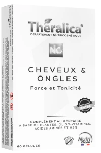 Théralica Cheveux Et Ongles Gélules B/60