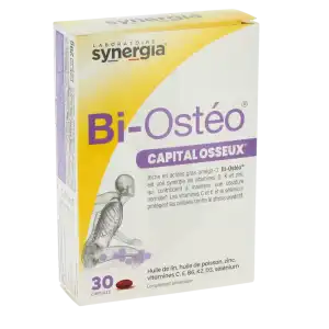 Synergia Bi-ostéo Caps B/30 à VALENCE