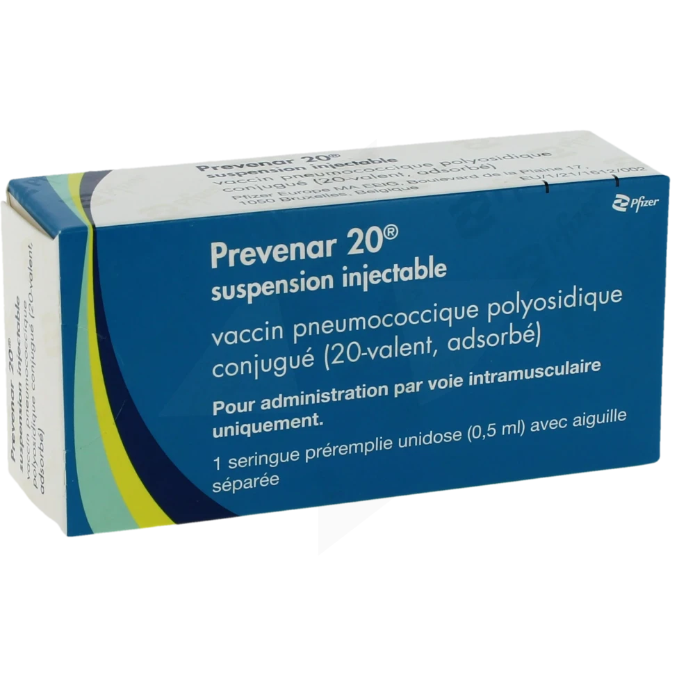 Prevenar 20, Suspension Injectable En Seringue Préremplie