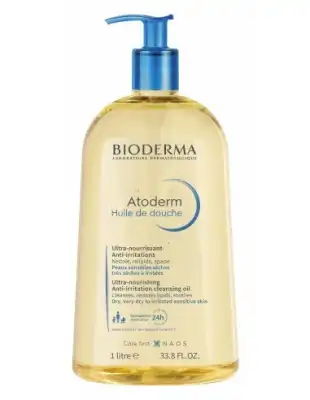 Bioderma Atoderm Huile De Douche Peaux Très Sèche Sujette à L’eczéma Atopique 1l à MIRANDE