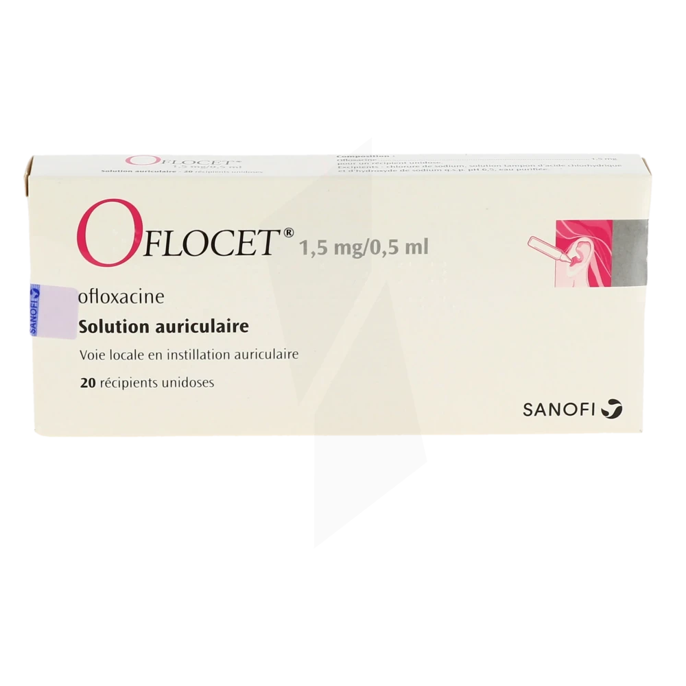 Pharmacie Lescombes Eysines - Médicament Oflocet 1,5 Mg/0,5 Ml ...