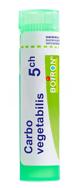 Boiron Carbo Vegetabilis 5ch Granules Tube De 4g