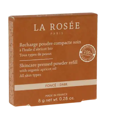 La Rosée Recharge Poudre Compacte Soin 04 Foncé 8 G à ST-ETIENNE-DE-TULMONT