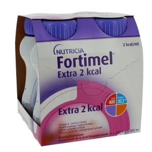 Fortimel Extra 2 Kcal Nutriment Fruits De La Forêt 4 Bouteilles/200ml
