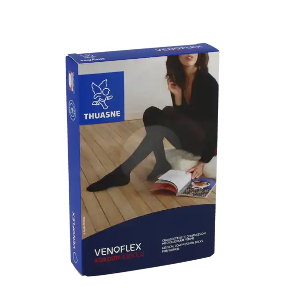 Venoflex Kokoon Absolu 2 Chaussette Femme Miel Taille 2n