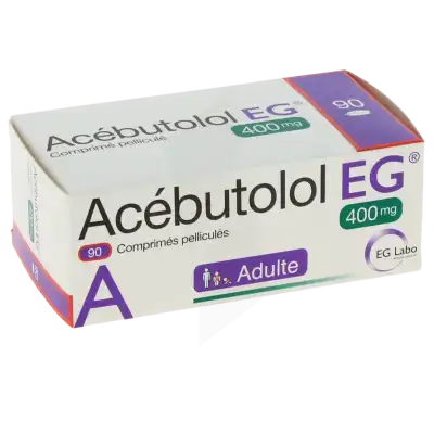 Acebutolol Eg 400 Mg, Comprimé Pelliculé à NOROY-LE-BOURG