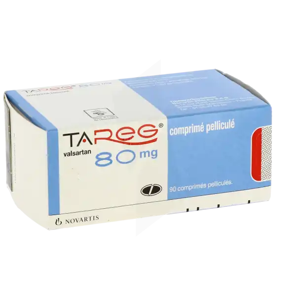 Tareg 80 Mg, Comprimé Pelliculé