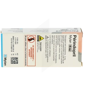 Perindopril Mylan 4 Mg, Comprimé Sécable