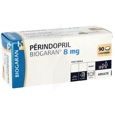 Perindopril Biogaran 8 Mg, Comprimé à Ris-Orangis