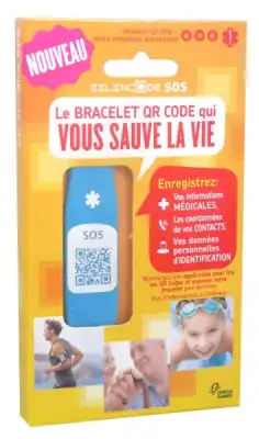 Silincode Bracelet Bleu Xs à BOUC-BEL-AIR