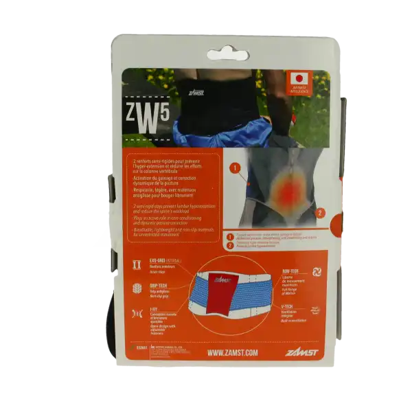 Zamst Zw-5 Ceinture Lombaire S