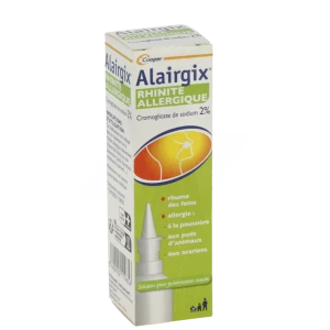 Alairgix Rhinite Allergique Cromoglicate De Sodium 2 %, Solution Pour Pulvérisation Nasale