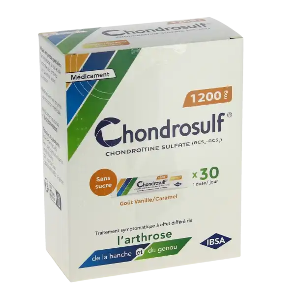 Chondrosulf Sans Sucre 1200 Mg Gel Oral, édulcoré Au Xylitol