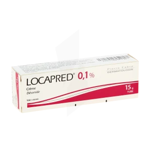 Pharmacie Agen-Sud - Médicament Locapred 0,1 %, Crème - DÉSONIDE ...