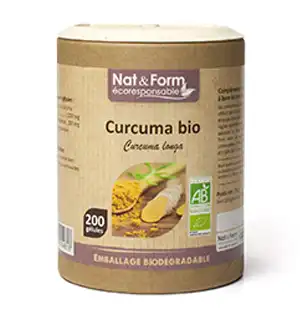 Nat&form Eco Responsable Curcuma Madras Bio Gélules B/200 à Fronton