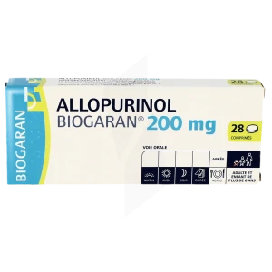 Allopurinol Biogaran 200 Mg, Comprimé