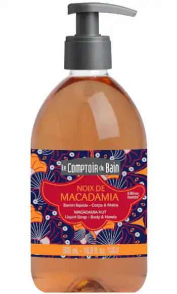 Le Comptoir Du Bain Savon Noix De Macadamia Fl Pompe/500ml