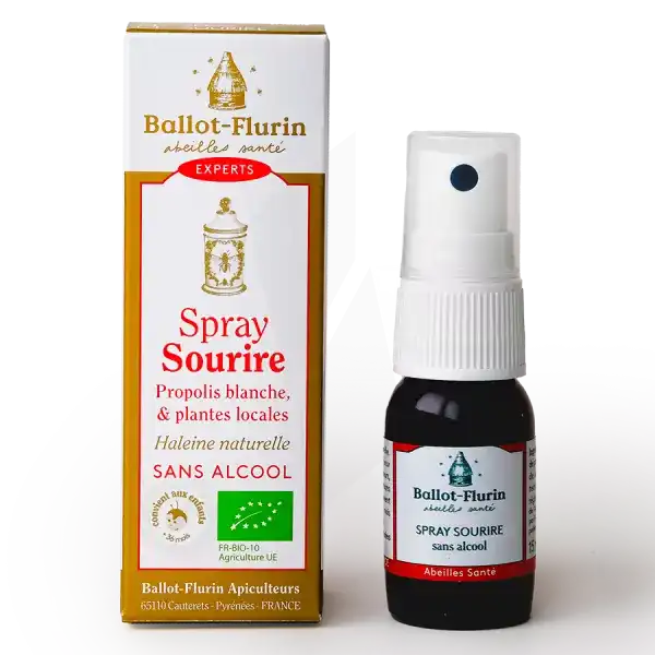 Ballot-flurin Spray Sourire Sans Alcool Fl/15ml