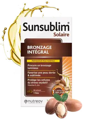 Nutreov Sunsublim Caps Bronzage Intégral B/30 à Arles