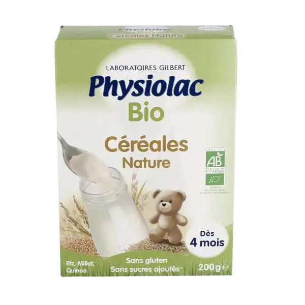 Physiolac Céréales Bio B/200g