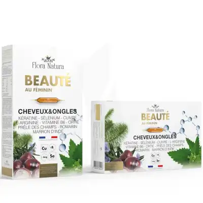 FLORA NATURA BEAUTE CHEV&ONGLES AMP30