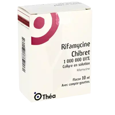 Rifamycine Chibret 1000 000 Ui Pour Cent, Collyre En Solution à LIVRON-SUR-DROME