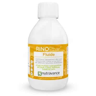 Nutravance Rinophar Fluide Fl/250ml à CHAMPAGNOLE