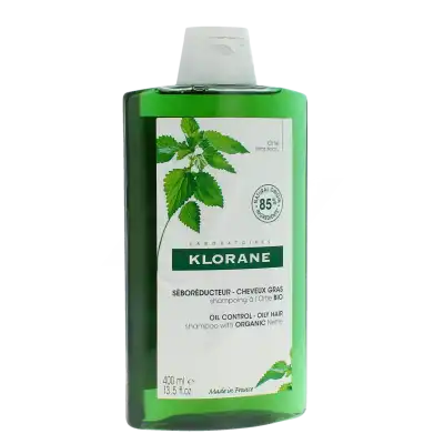 Klorane Ortie Shampoing Séboréducteur Cheveux Gras 400 Ml à Cholet