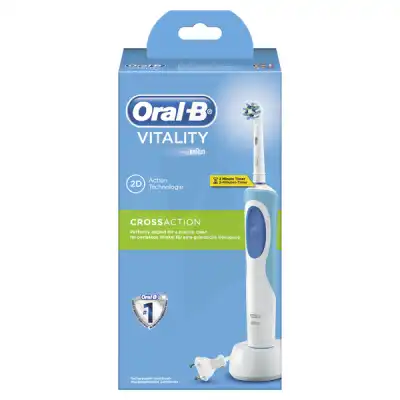 Oral B Cross Action Brosse Dents électrique Vitality à LA-RIVIERE-DE-CORPS