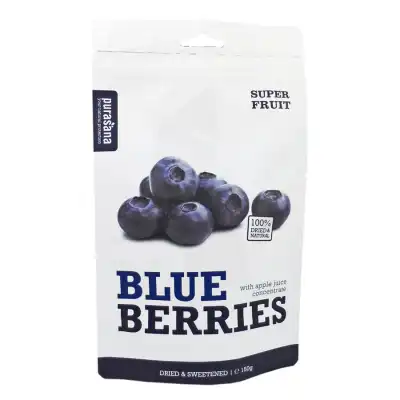Purasana Blueberries 150g à Beaujeu-Saint-Vallier-Pierrejux-et-Quitteur
