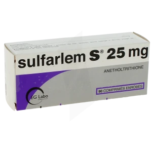 Sulfarlem S 25 Mg, Comprimé Enrobé