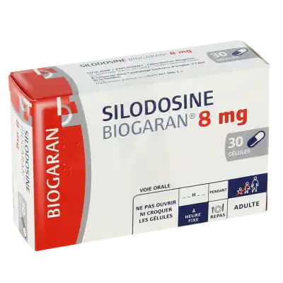 Silodosine Biogaran 8 Mg, Gélule à Agen
