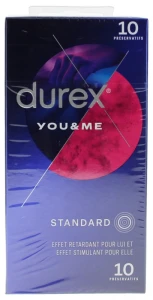 Durex You And Me Préservatif B/10