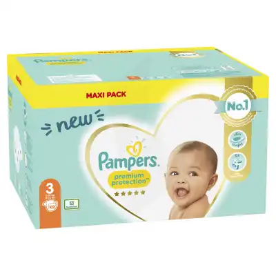 Pampers Premium Couche Protection T3 6-10kg Paquet/102 à Courbevoie
