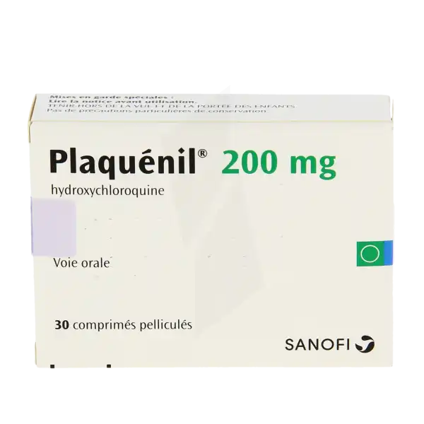Plaquenil 200 Mg, Comprimé Pelliculé