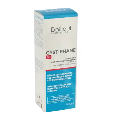 CYSTIPHANE SHAMPOING ANTIPELLICULAIRE INTENSIF DS, fl 200 ml
