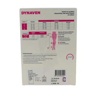 Sigvaris Dynaven Semi-opaque Collant Classe 2 Femme Beige Normal S