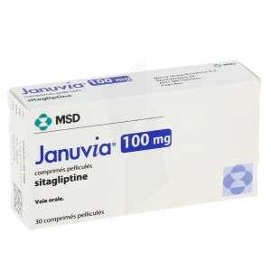 Januvia 100 Mg, Comprimé Pelliculé