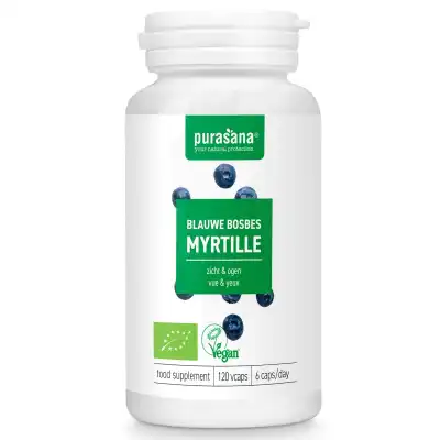 Purasana Myrtille 320mg Gélules B/120 à Colomiers