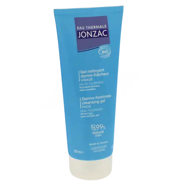 Jonzac Eau Thermale Les Indispensables Gel Nettoyant Dermo-fraîcheur T/200ml