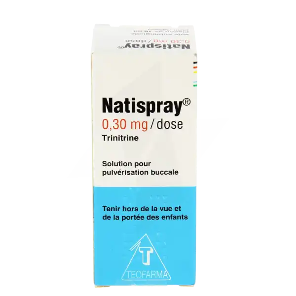 Natispray 0,30 Mg/dose, Solution Pour Pulvérisation Buccale