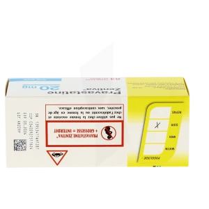 Pravastatine Zentiva 20 Mg, Comprimé Sécable