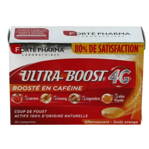 Vitalité 4g Ultra Boost Comprimés Effervescents B/20
