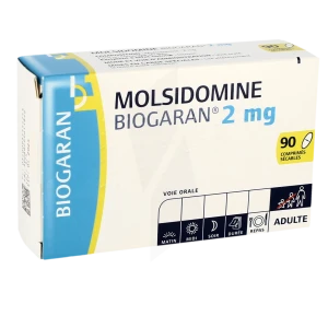 Molsidomine Biogaran 2 Mg, Comprimé Sécable