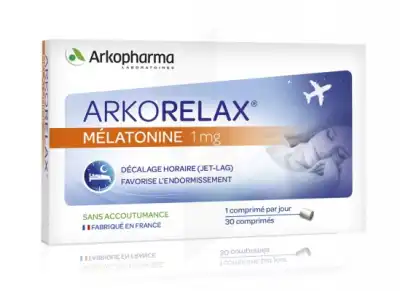 Arkorelax Melatonine 1 Mg Comprimés B/30 à Neuilly-sur-Seine